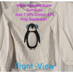 This Sweet, Adorable Stylish Sequin Penguin With Soft Furry Tummy by Sonoma